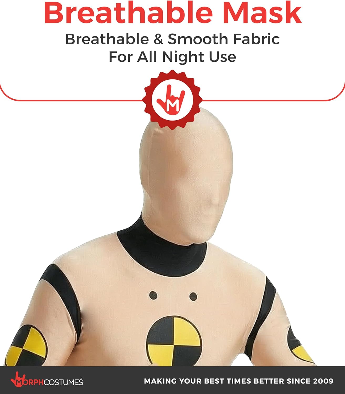 Crash Test Dummy Kostüm, XXL