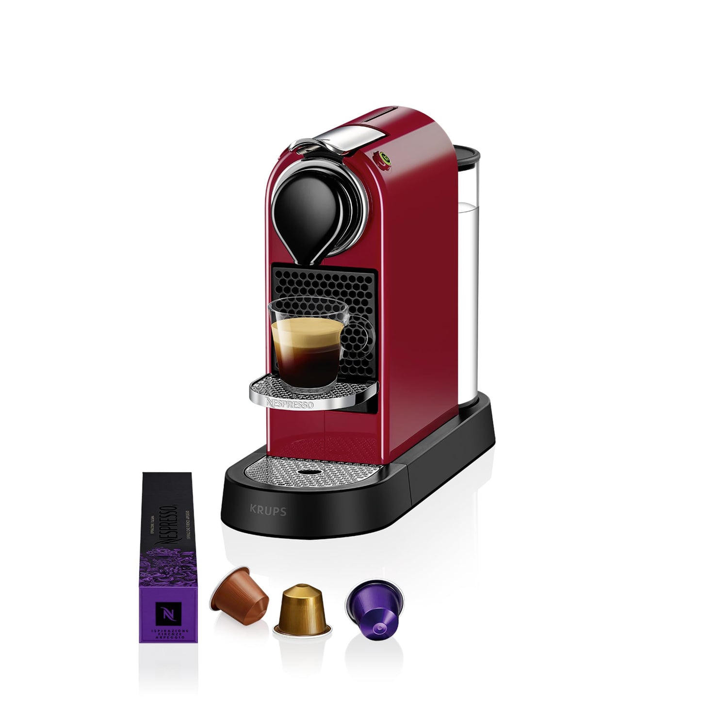 Kaffeekapselmaschine New CitiZ, Rot Citiz