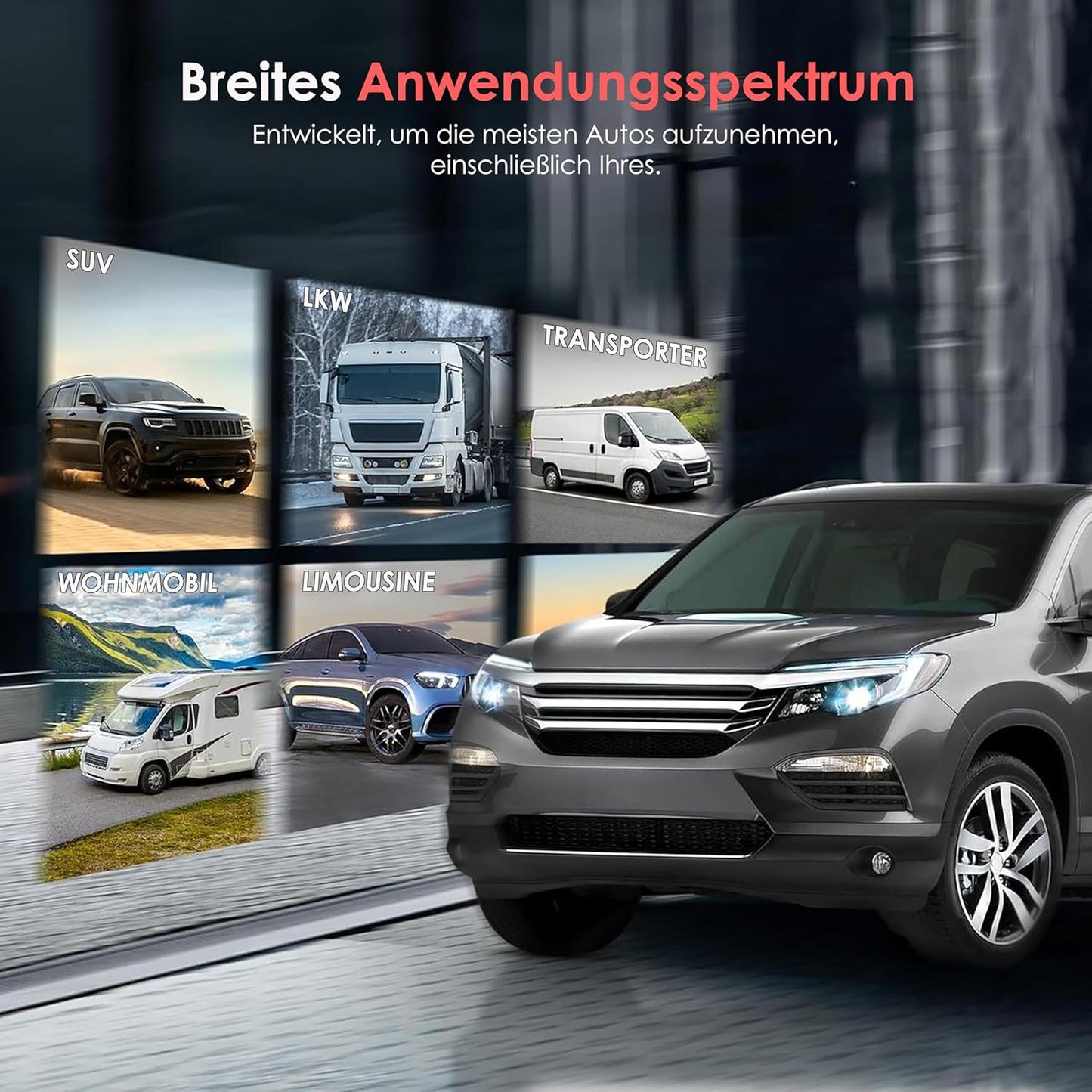 3-Wege Auto-Lautsprecher Set PL4163BK, 4 x 6 Inch