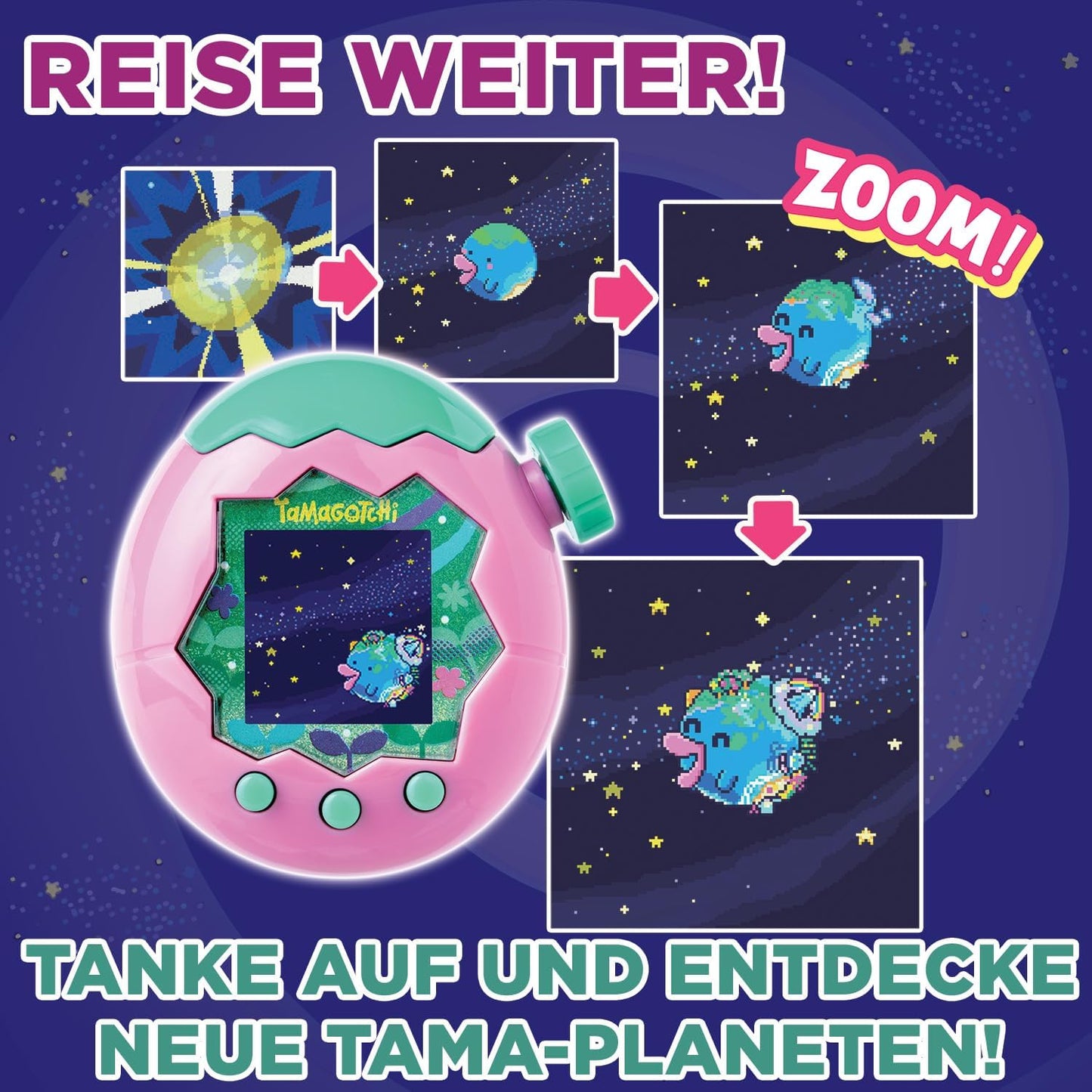 Tamagotchi Paradise Water, Blau