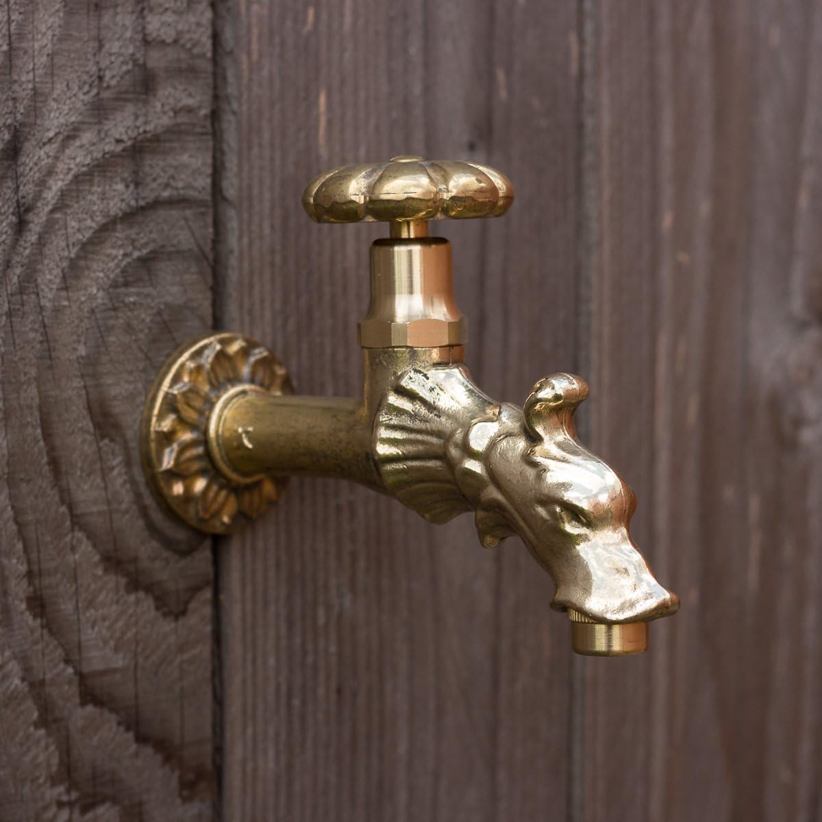 Wasserspeier Drachenkopf für Brunnen