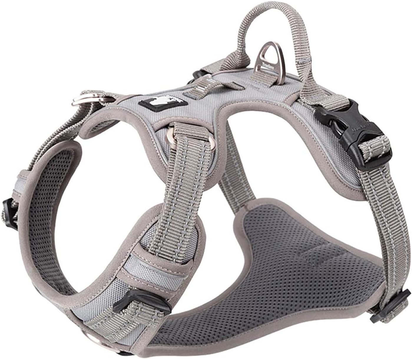 Hundegeschirr, XL Grau