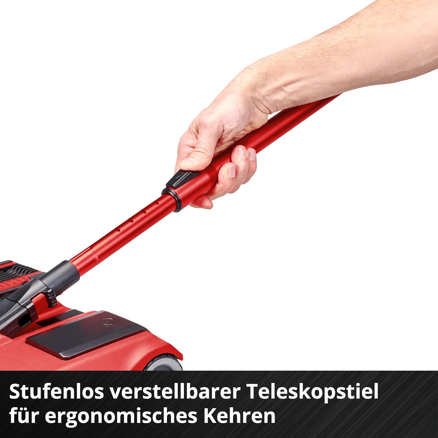 Akku-Kehrbesen TE-FS 18 Li-Solo mit LED-Licht, Akku-Kehrbesen