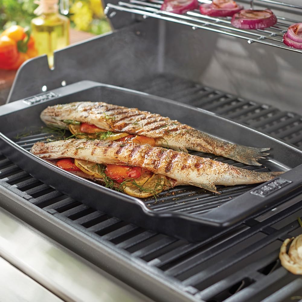 BBQ Grillpfanne, Keramik Grillpfanne