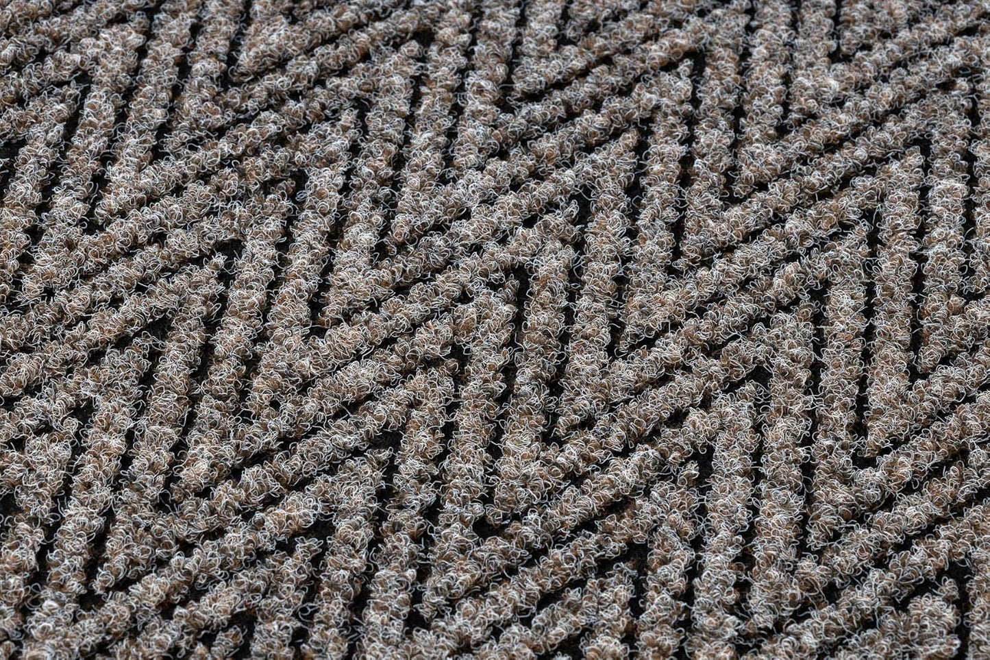 Rutschfeste Fussmatte, 100 x 440 cm Magnus Beige