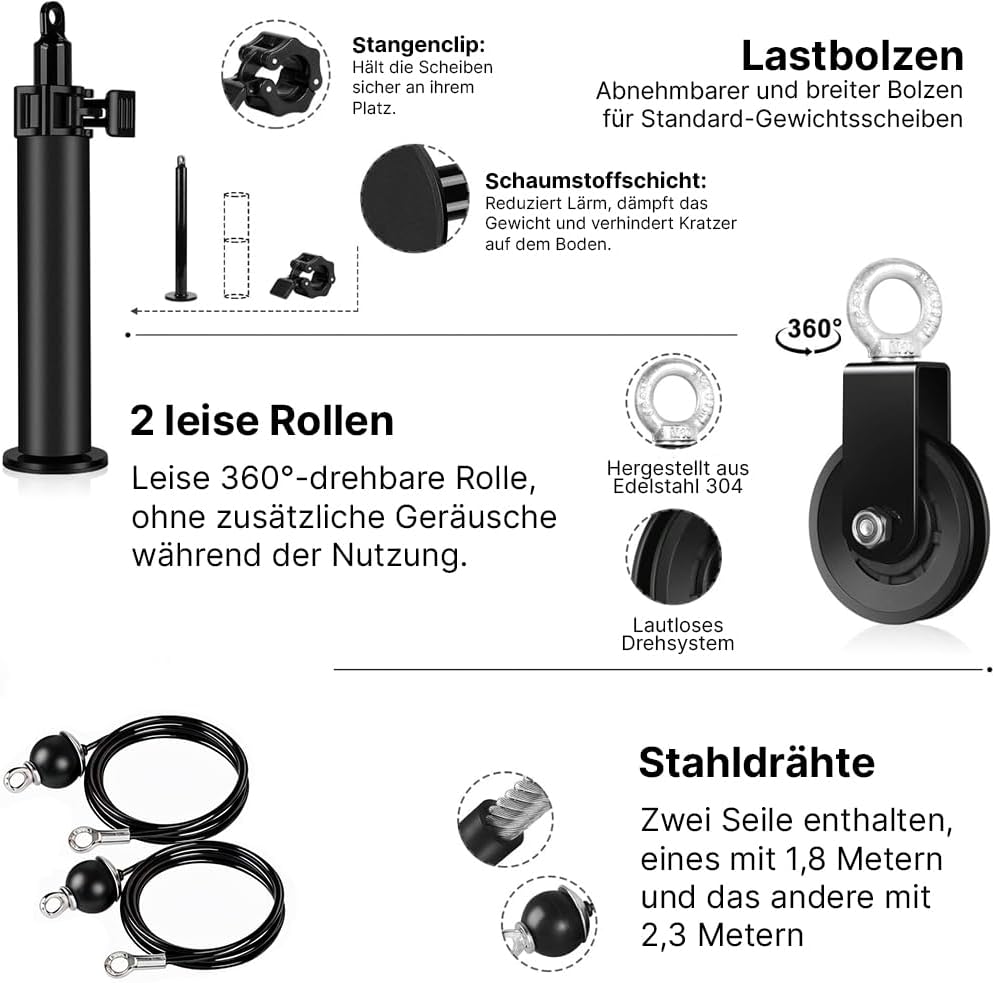 Seilzug Fitness-Pulley System