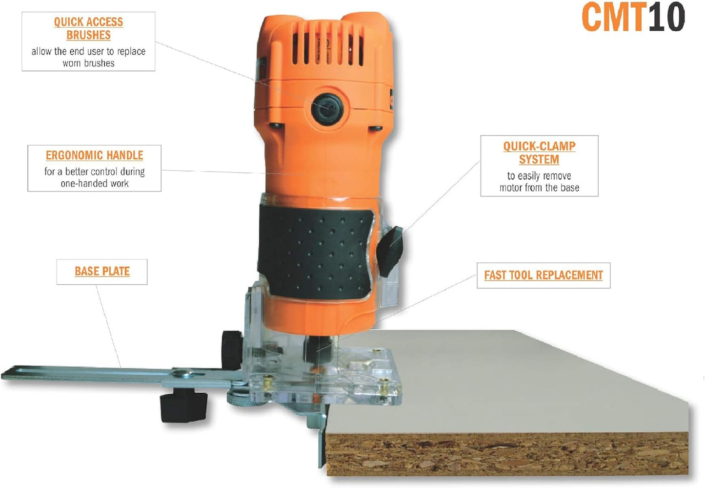 Elektrofräse CMT10