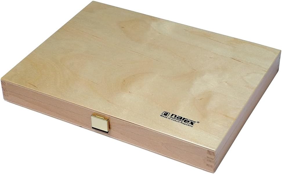 Stechbeitel Set mit Holzheften im Holzkoffer