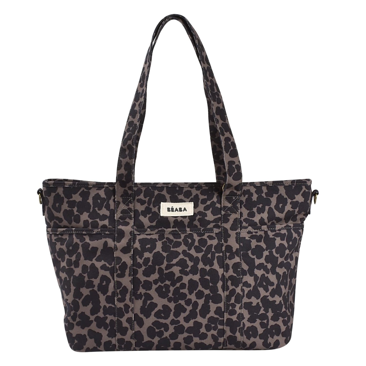 Wickeltasche Madrid, Leopard