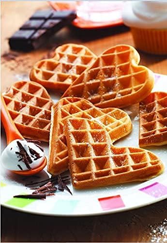XA800612 Snack Collection Herzwaffelplatten, Herzwaffeln