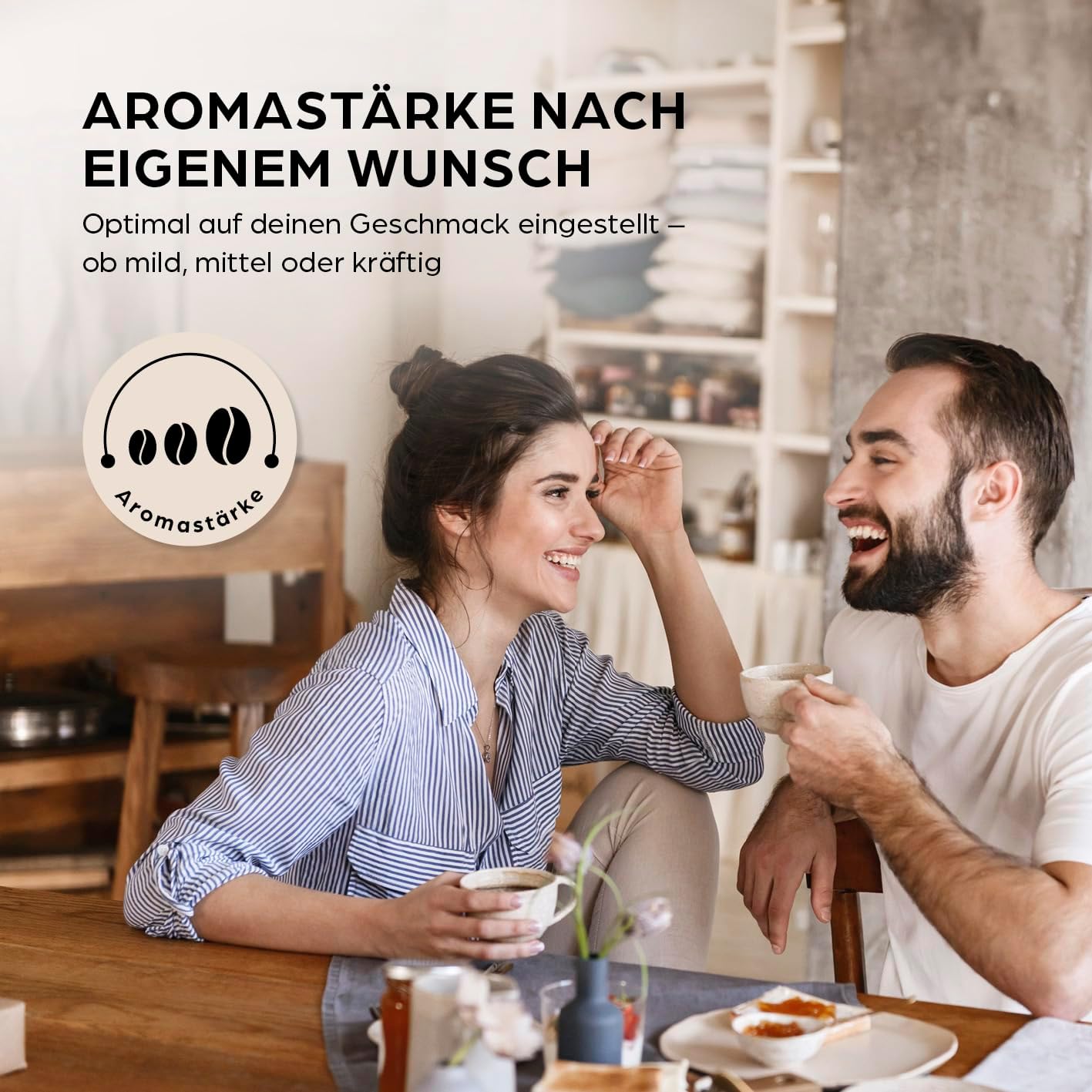 Filterkaffeemaschine mit Isolierkanne, 4) Weiß - Thermokanne