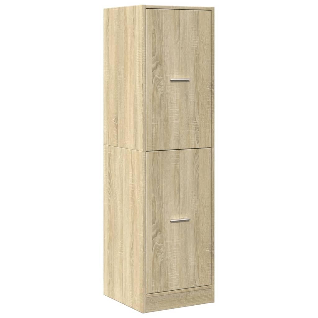 Apothekenschrank mit Schubladen, Sonoma Eiche 40 x 41 x 144.5 cm