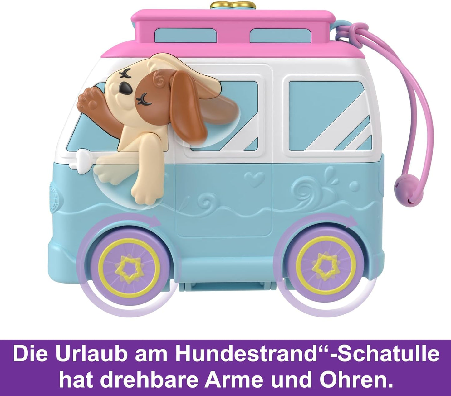 Urlaub am Hundestrand Spielset mit Puppen und Zubehör, Urlaub Am Hundestrand Schatulle