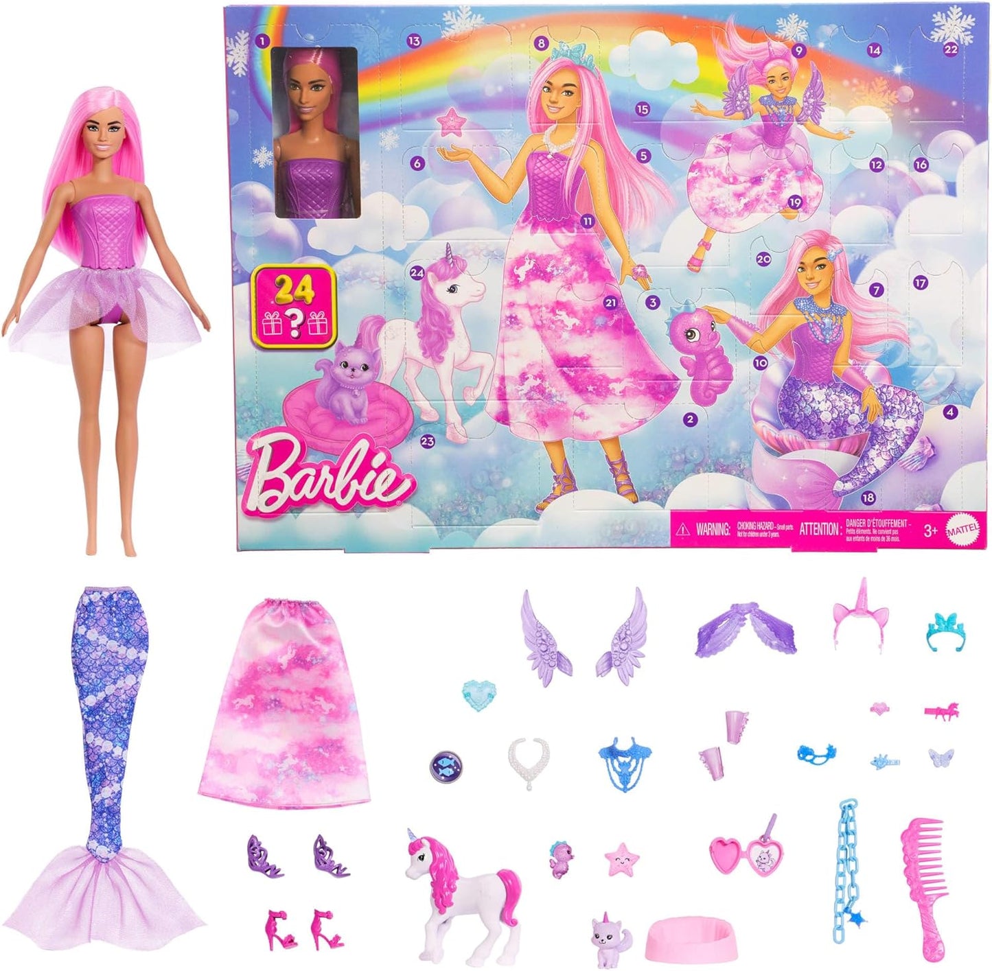 Adventskalender Fantasy mit Puppe