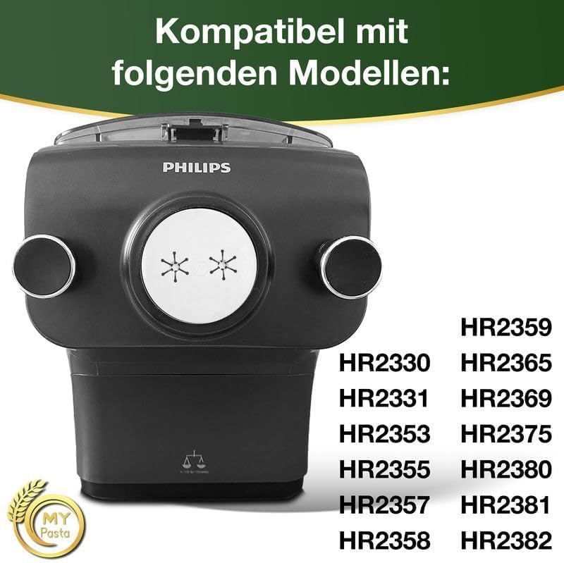 Sedanini Matrize für Philips Nudelmaschine, Sedanini