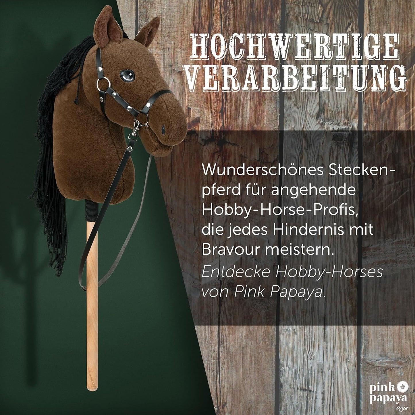 Hobby Horse Blaze mit Halfter und Trense, Blaze Small