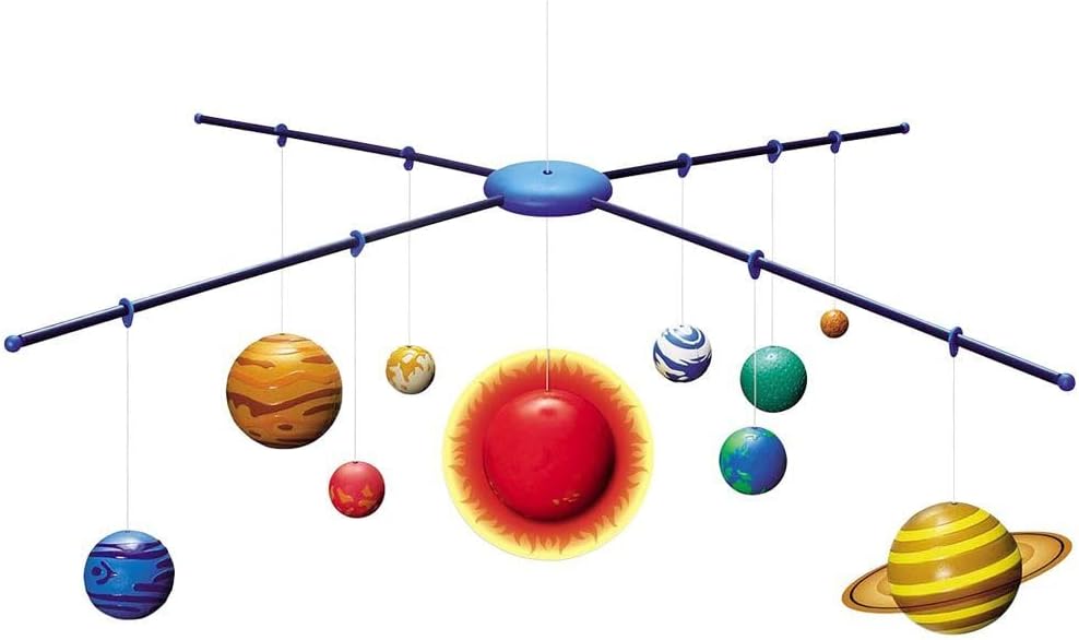 Leuchtendes Sonnensystem Mobile-Bastelset für Kinder