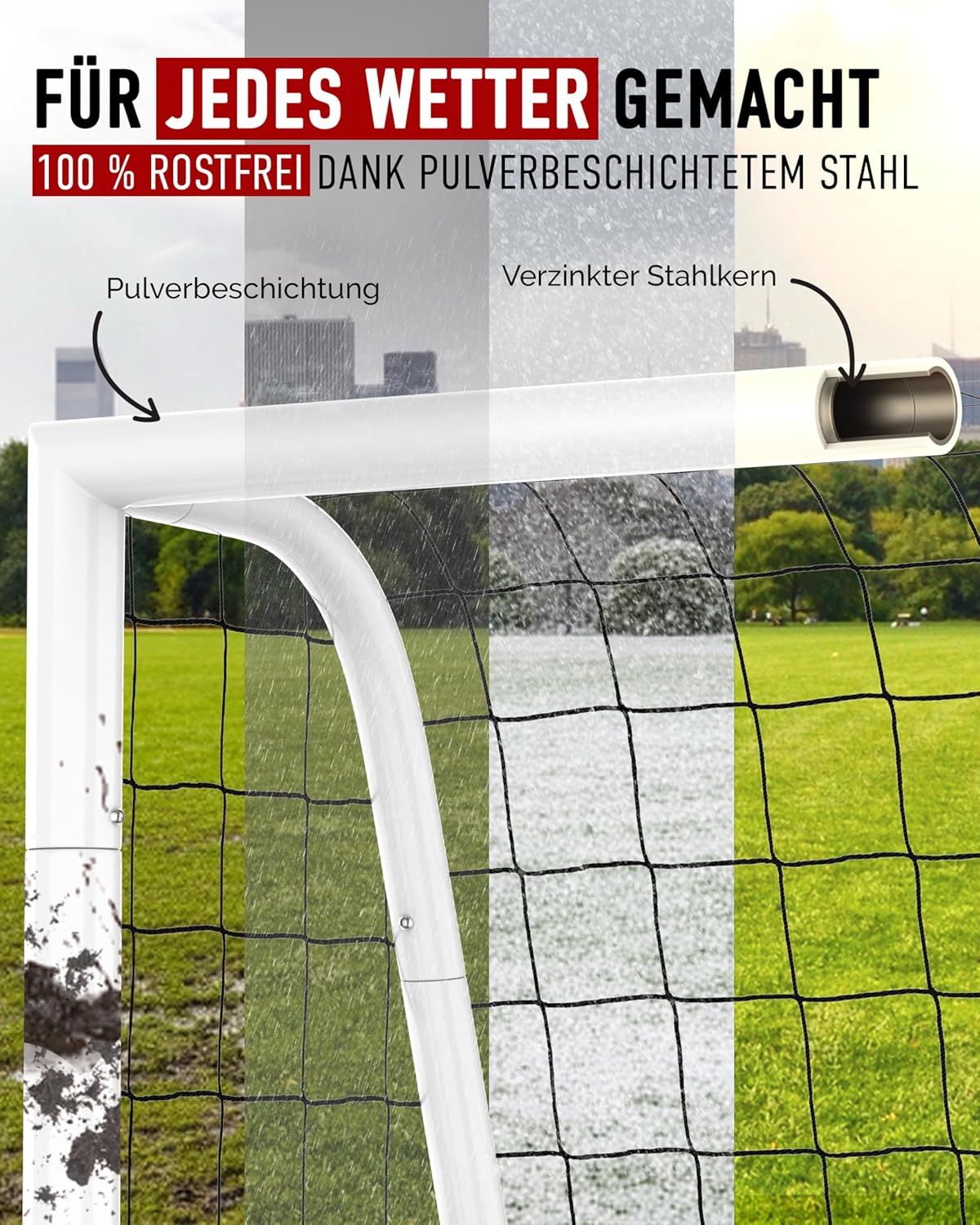 Fussballtor für Kinder, 180x120 cm