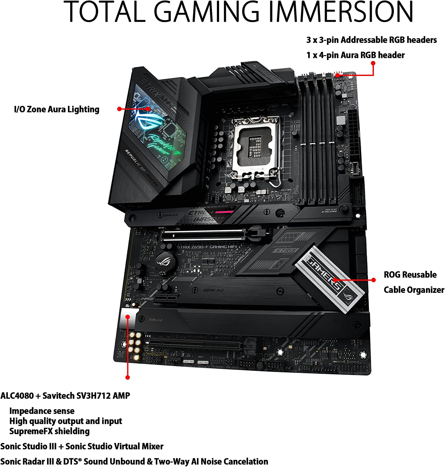 ROG STRIX Z690-F GAMING WIFI, Mainboard