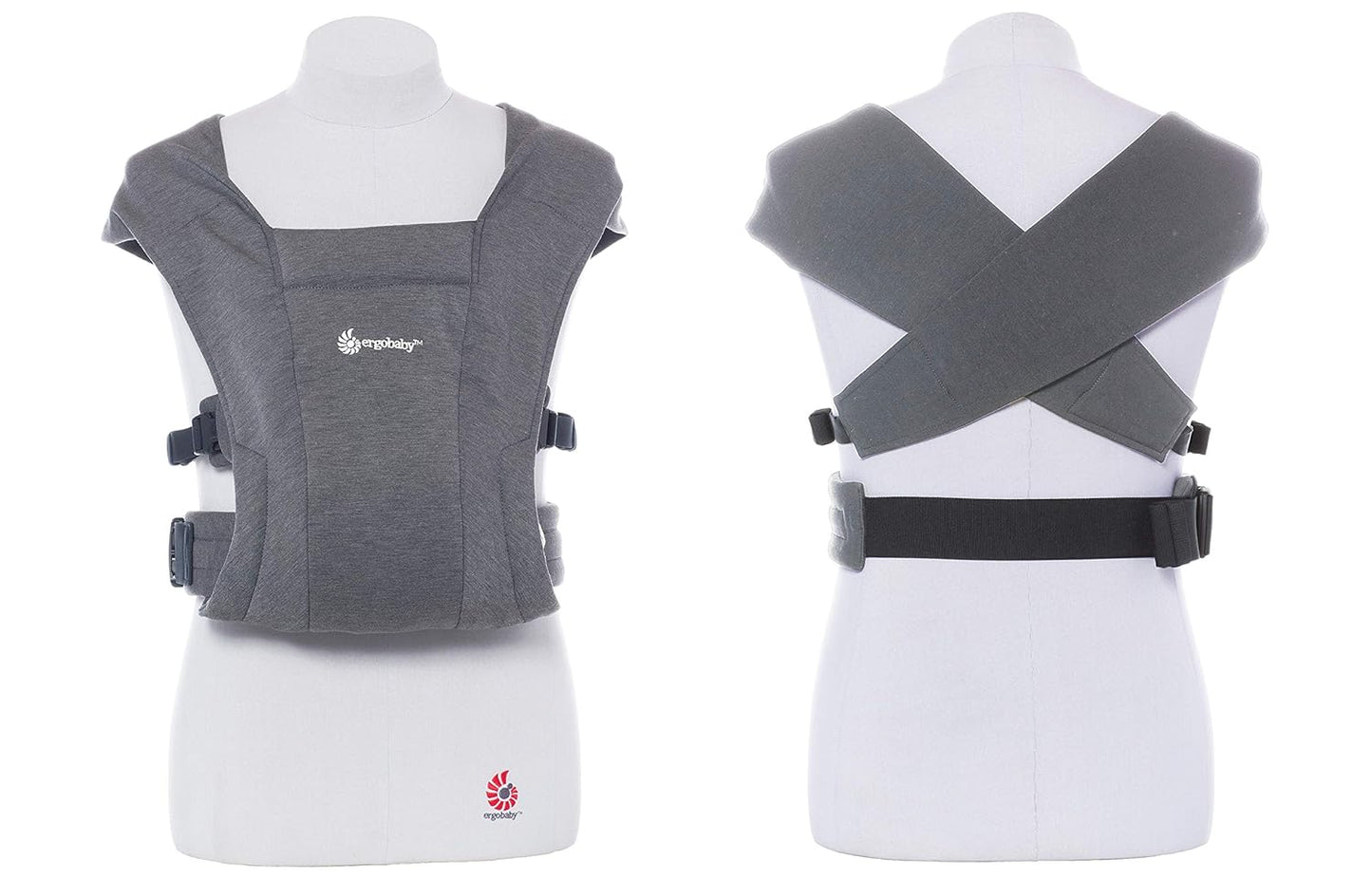 Embrace Neugeborenentrage, Heather Grey Soft Knit