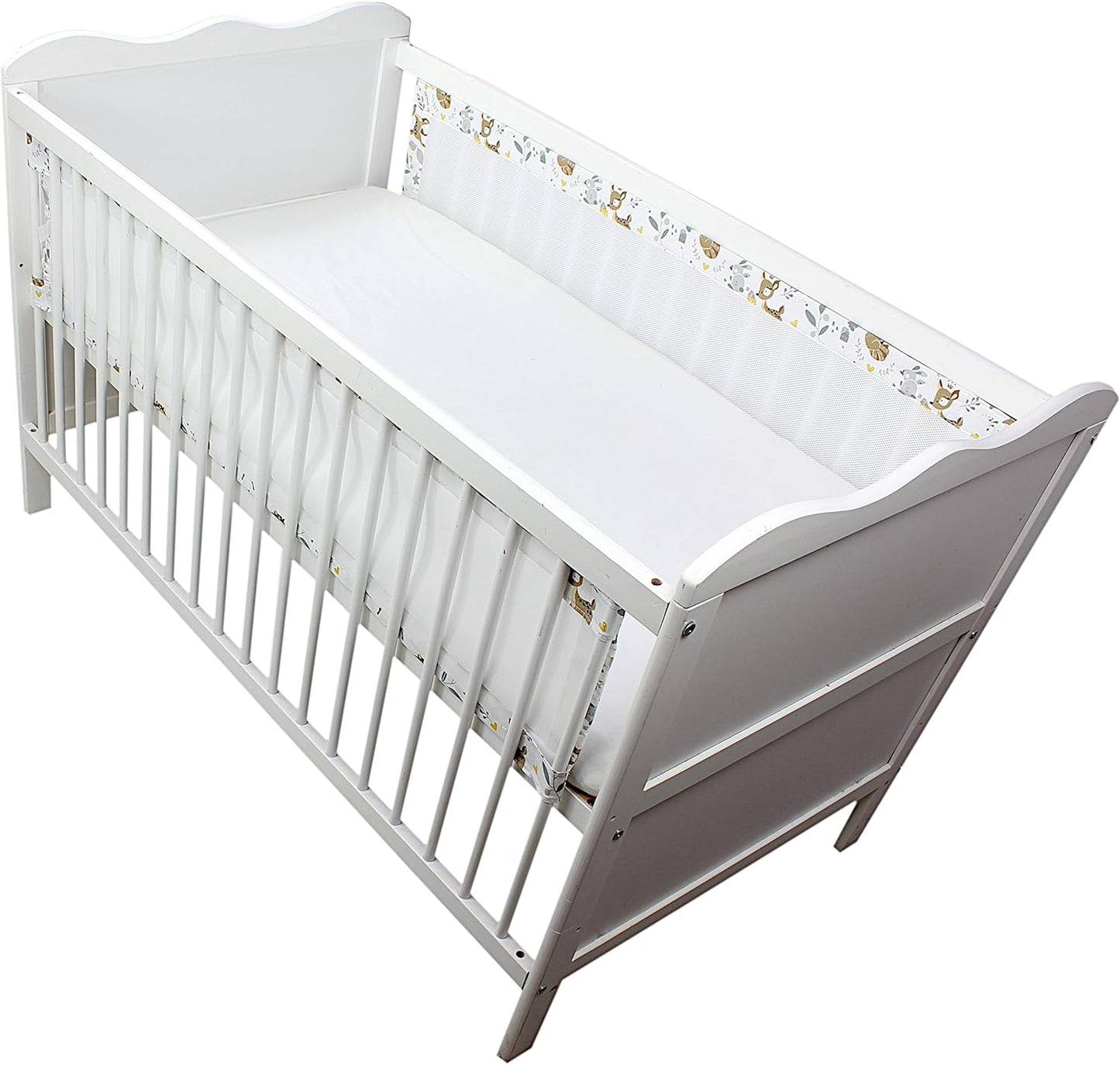 Nestchen für Babybett, Wilde Tiere ca. 128 x 30 cm (für Babybett 140x70)