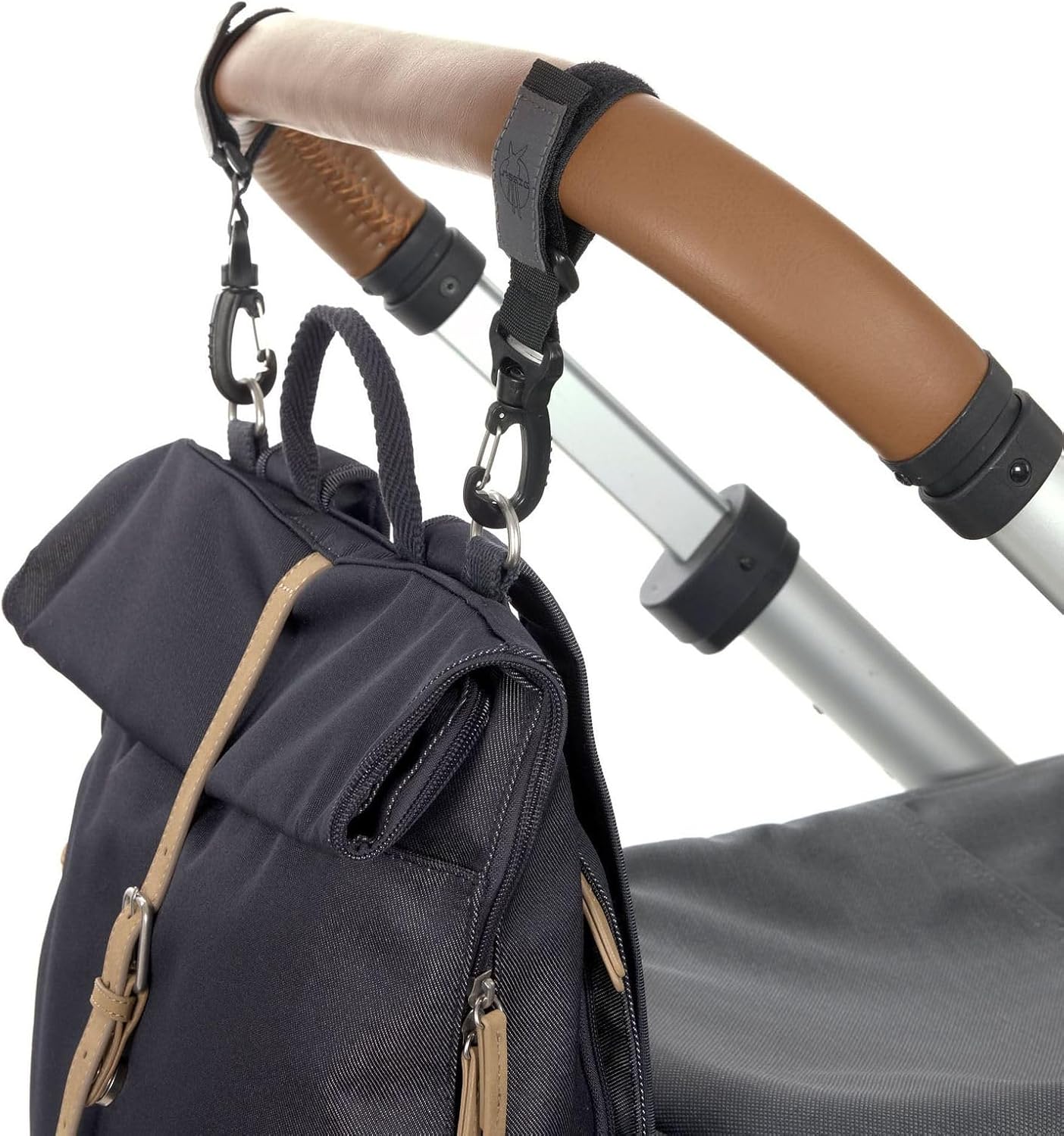 Rolltop Backpack Wickeltasche, Denim Blue