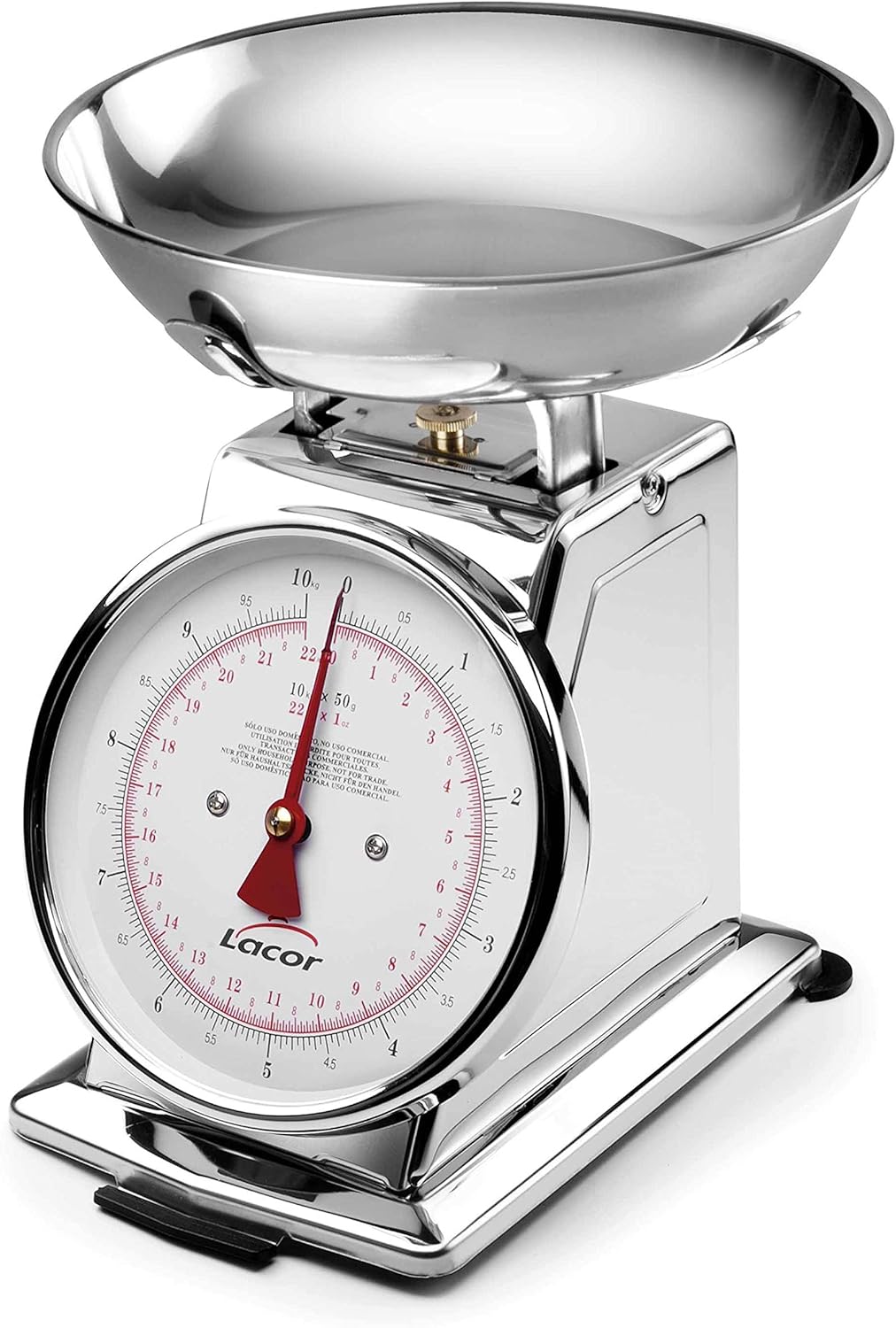 Mechanische Küchenwaage mit Schale
