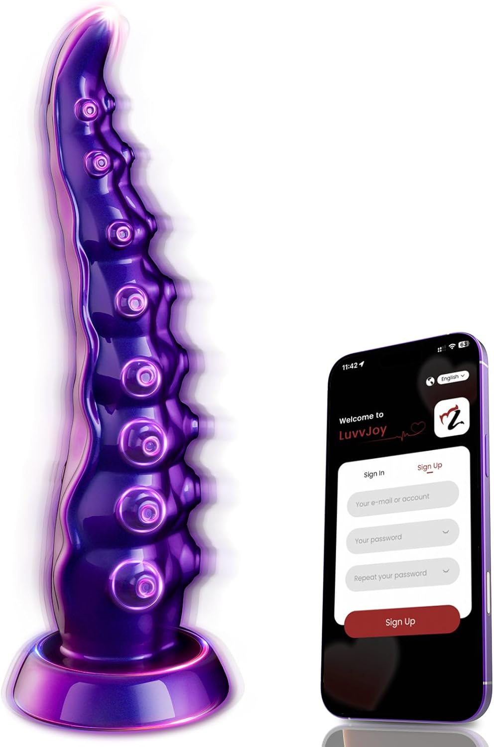 Vibrator mit 10 Funktionen für Anale Stimulation