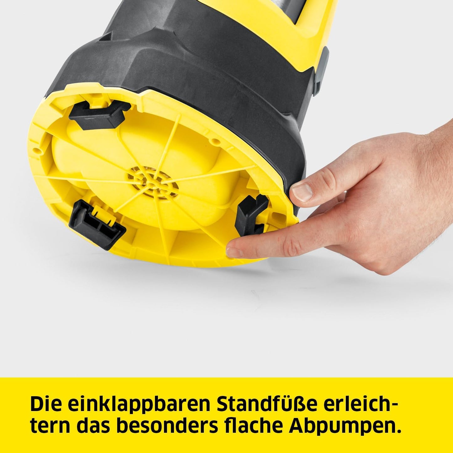 Flachsaugende Tauchpumpe SP 17.000 mit Level Sensor