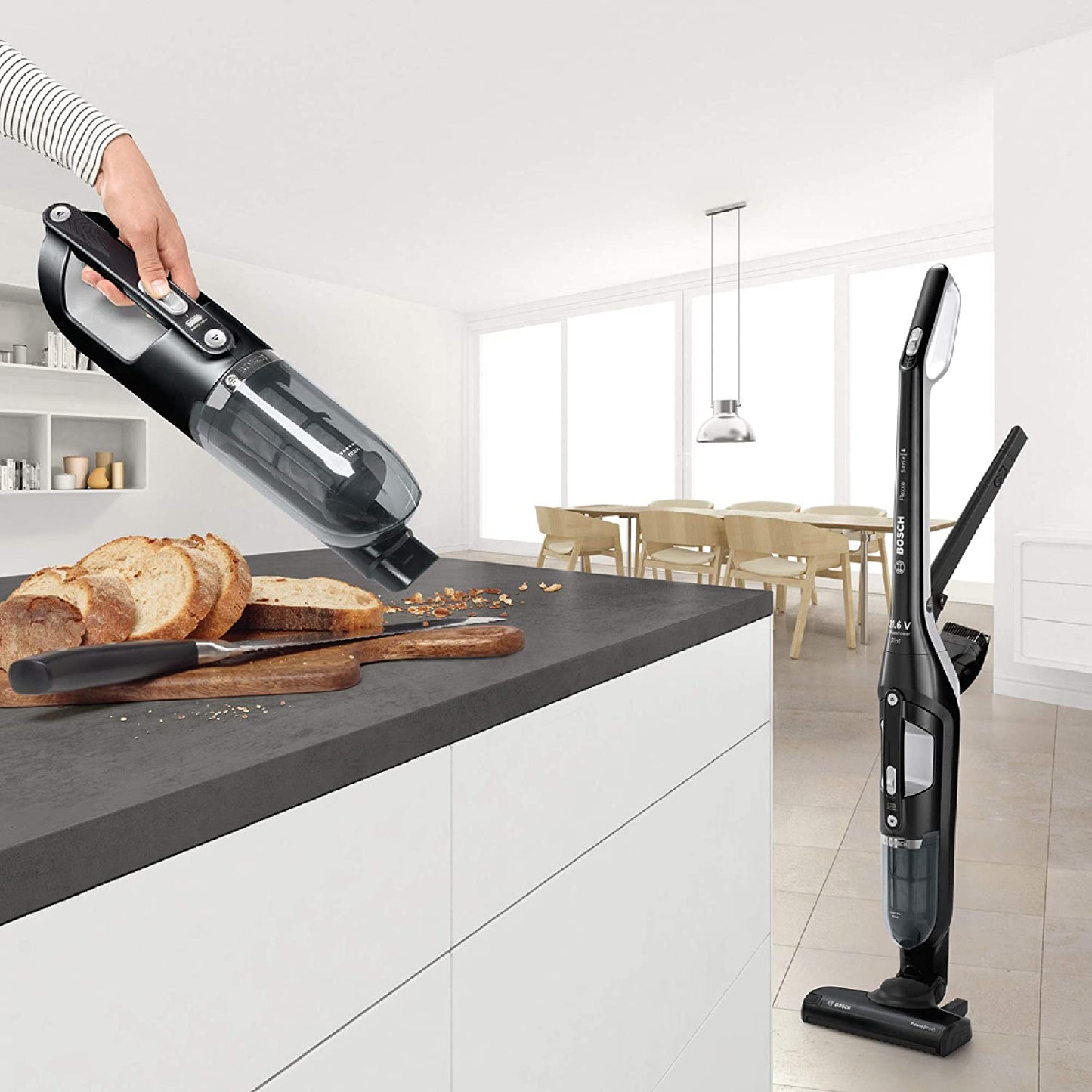 Handstaubsauger BBH32101, Stielstaubsauger, Dark Night 21,6 Volt