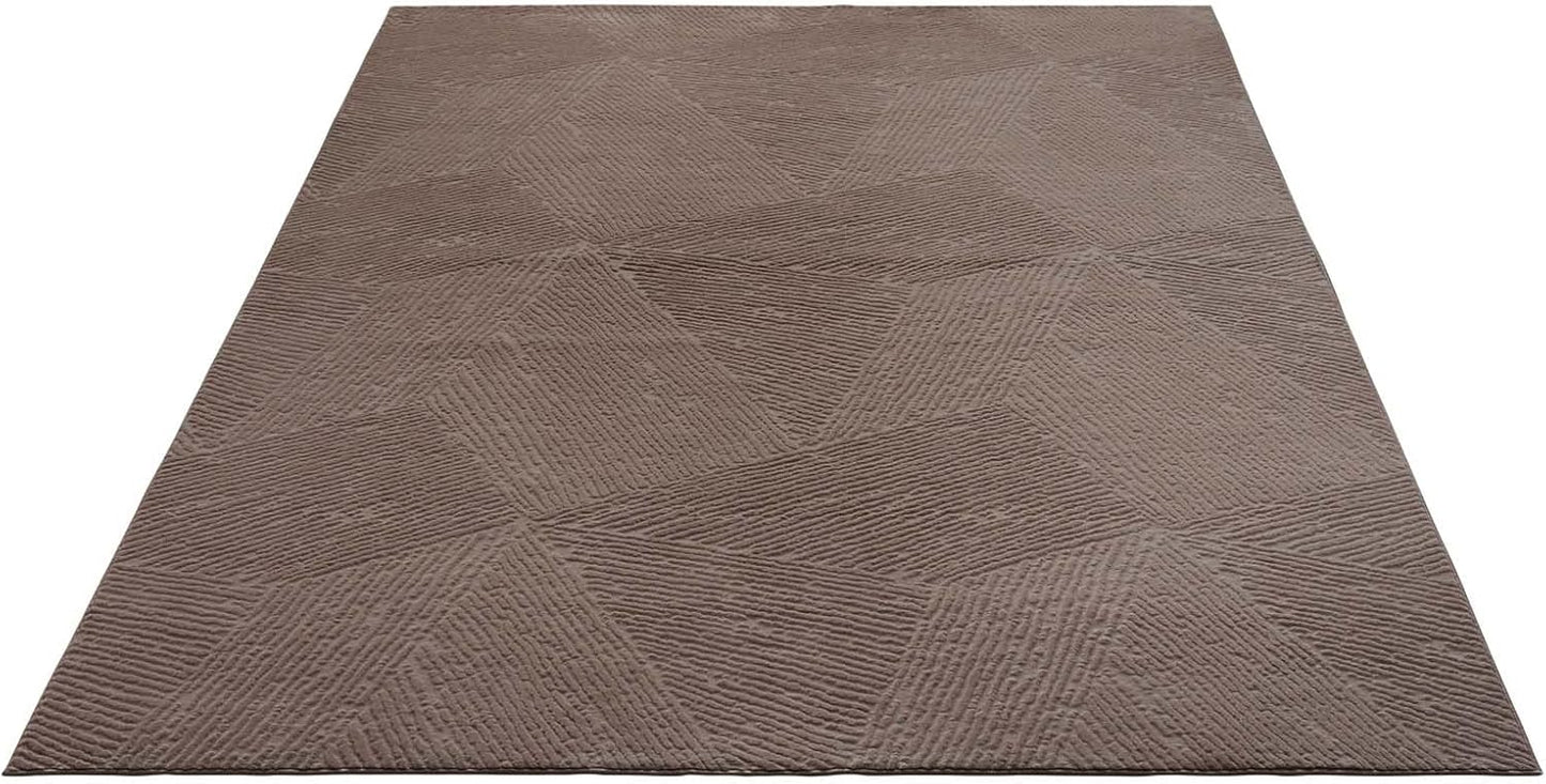 Rutschfeste Badematte, waschbar, Taupe Fresco 120 x 170 cm (Rechteckig)