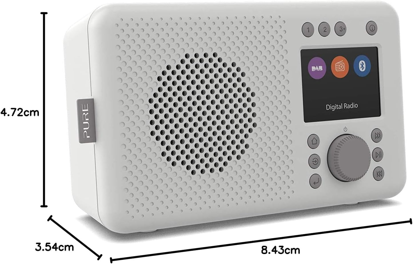 Elan - DAB+ Radio, Stone Grey