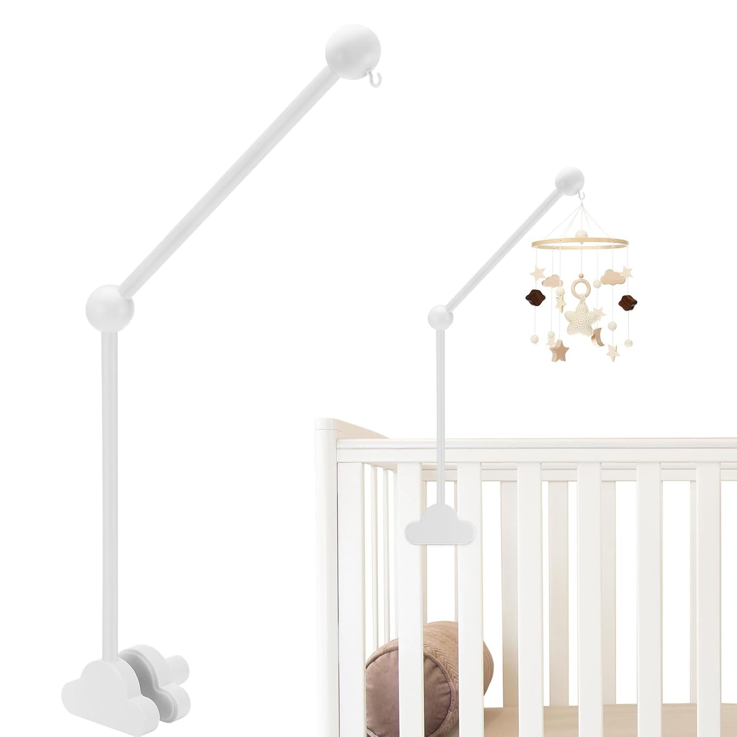 Höhenverstellbare Baby-Mobile-Halterung