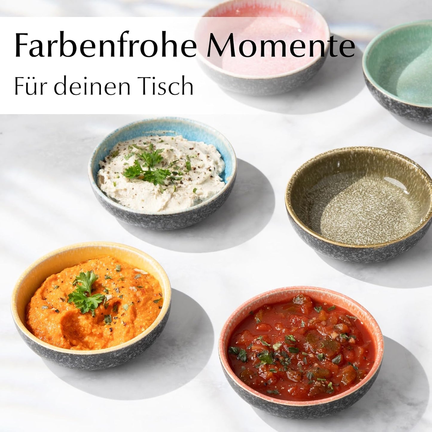 6-teiliges Dipschalen Set Las Palmitas Kollektion