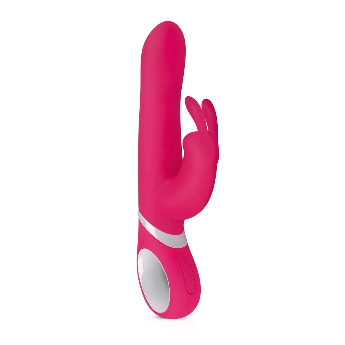 Rabbit Vibrator mit Klitoris-Stimulation, Rosa