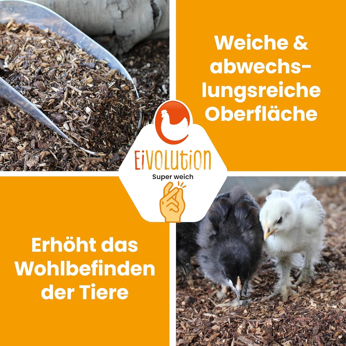Waldboden-Einstreu für Stall & Voliere