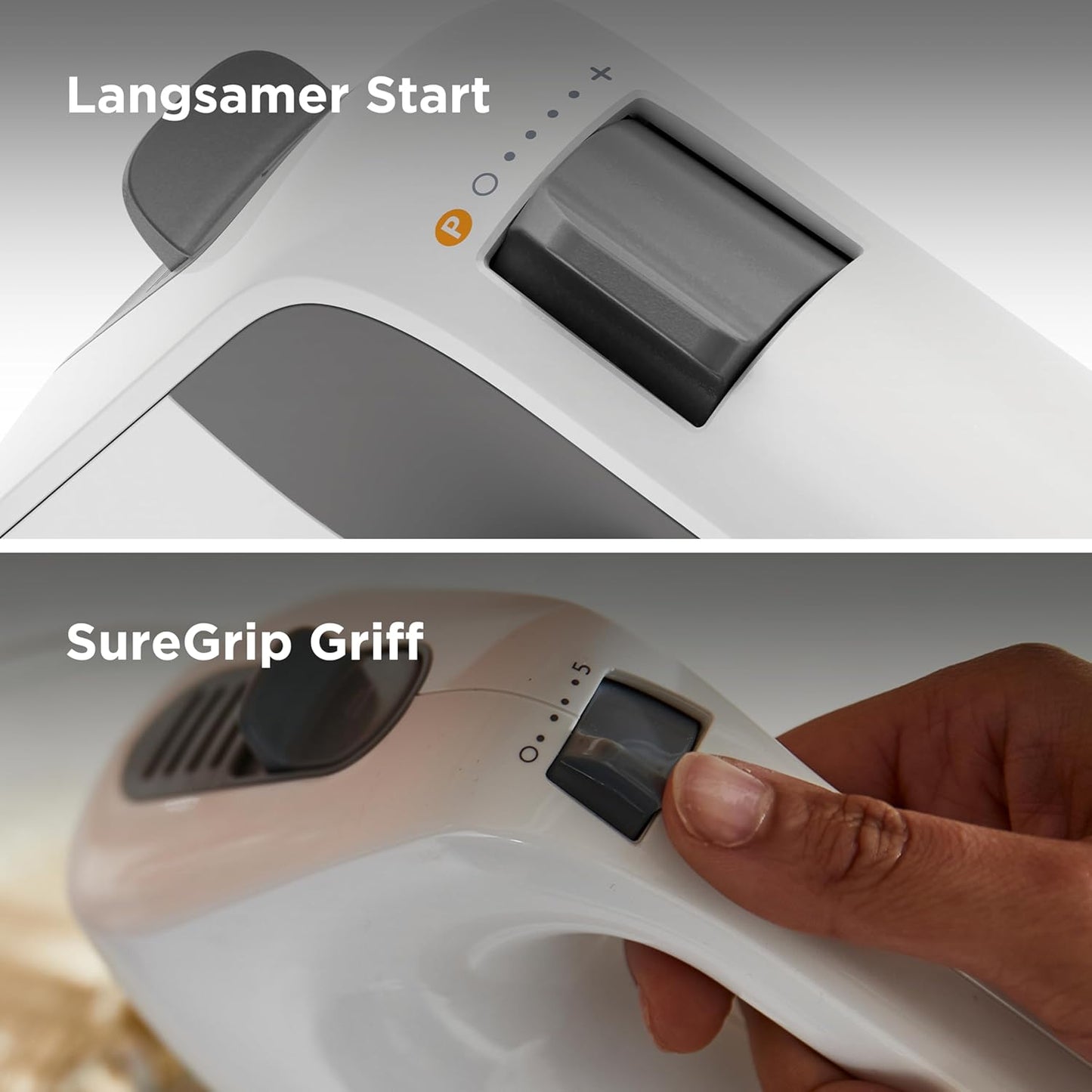 Handmixer QuickMix+ HMP50.000WH