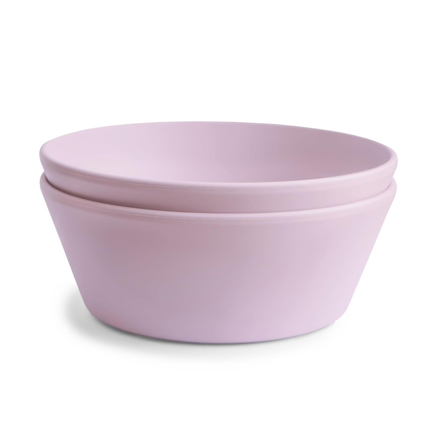 2er-Set Essgeschirr-Schalen für Kinder, 13 cm (Soft Lilac) Runde Schalen