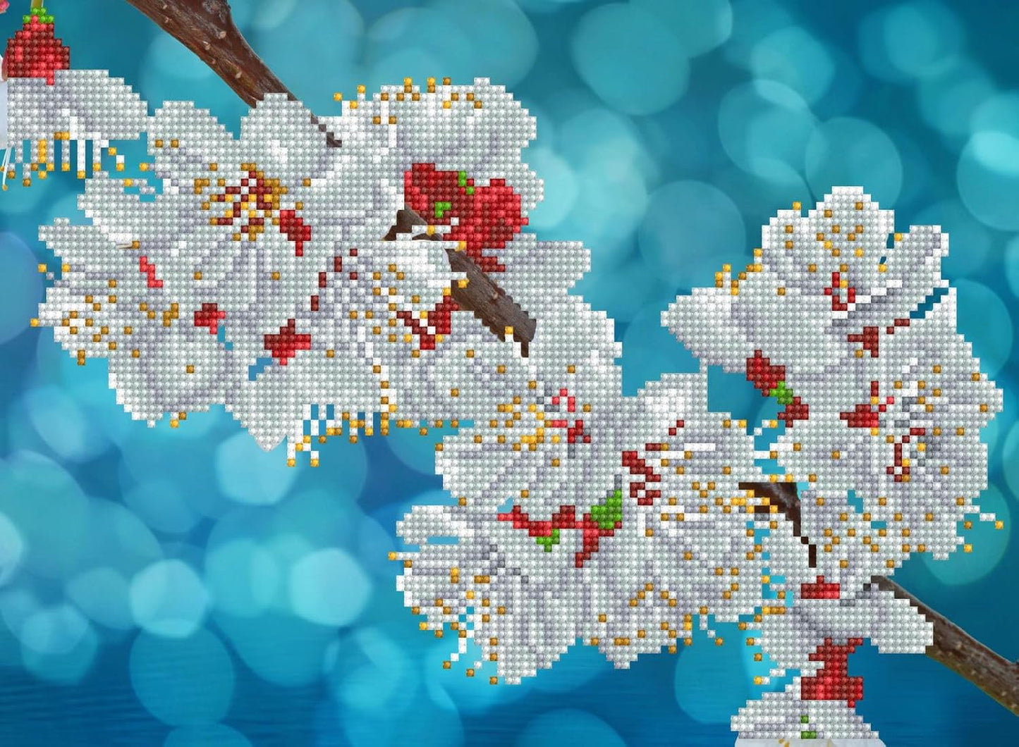 Oriental Bloom, OS Weiß