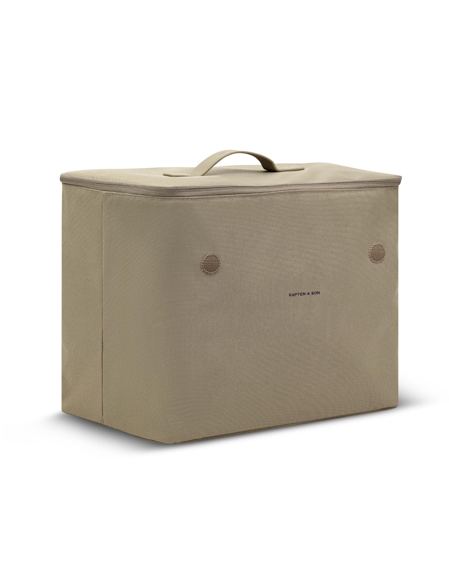 Vaasa Kühltasche für Einkaufskorb, Dusty Khaki Cooling Inlay Large