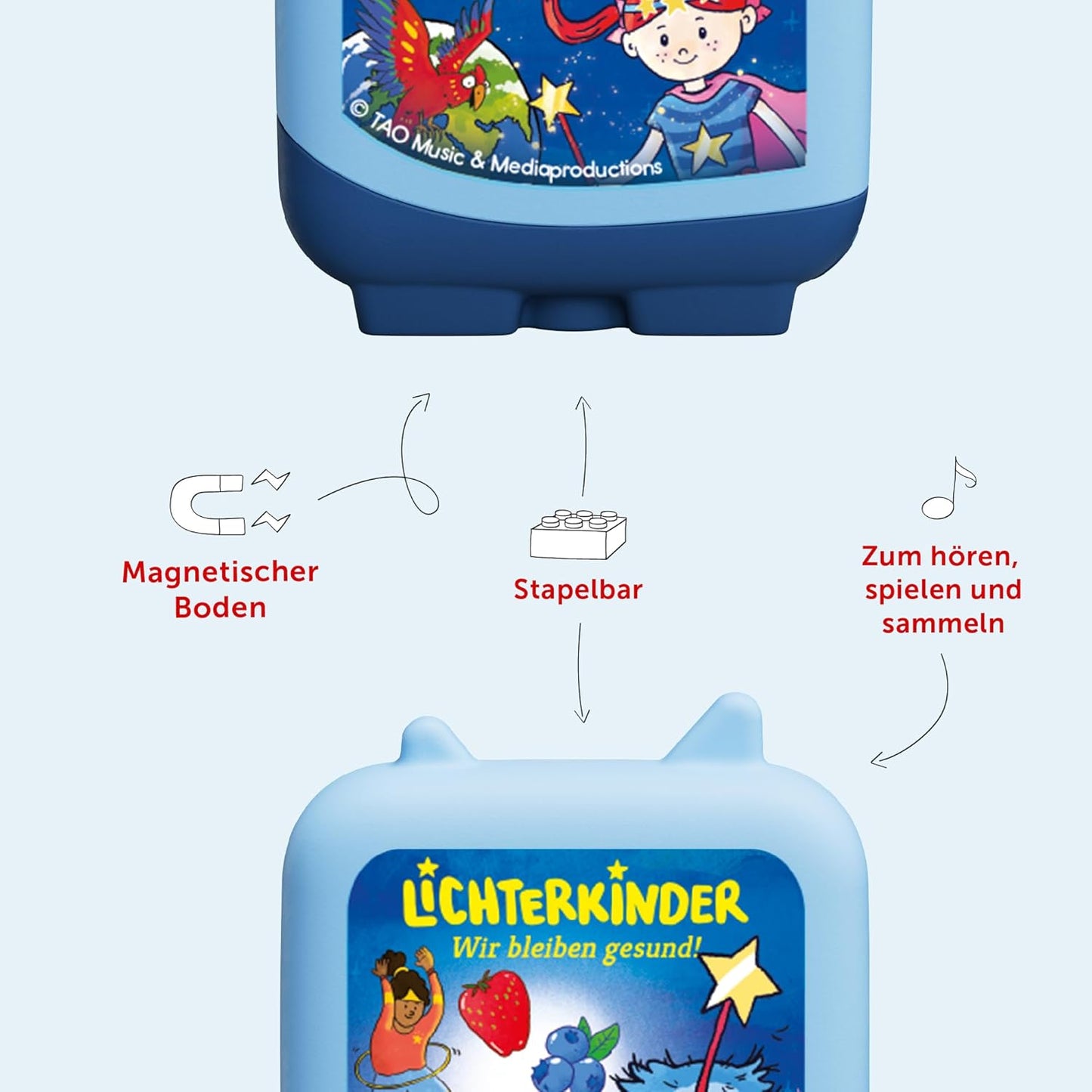 Clever Tonie Lichterkinder - Lernen mit Liki & Lumi 4er Set