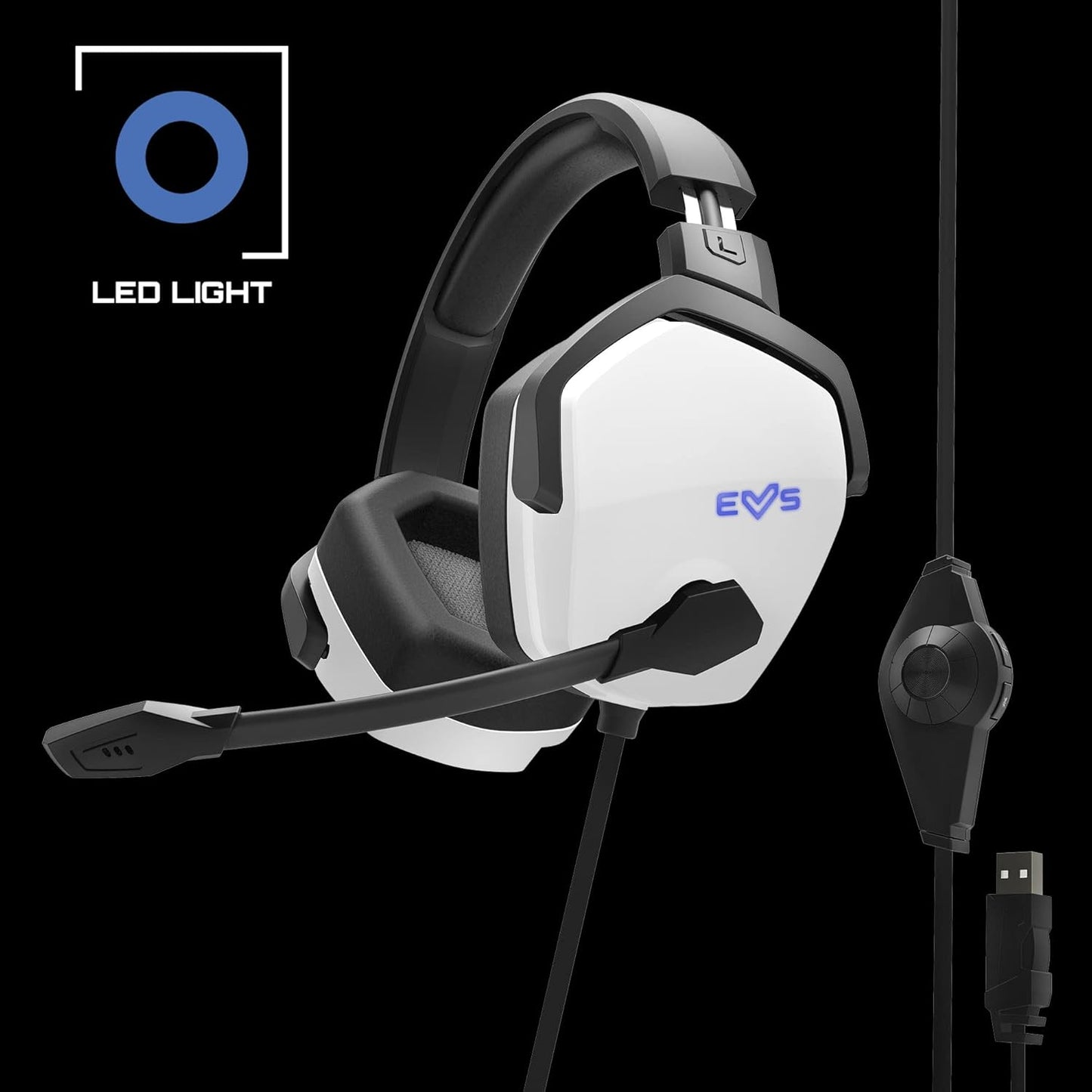 Gaming Headset ESG 4 mit 7.1 Surround-Sound, ESG 4 Weiß