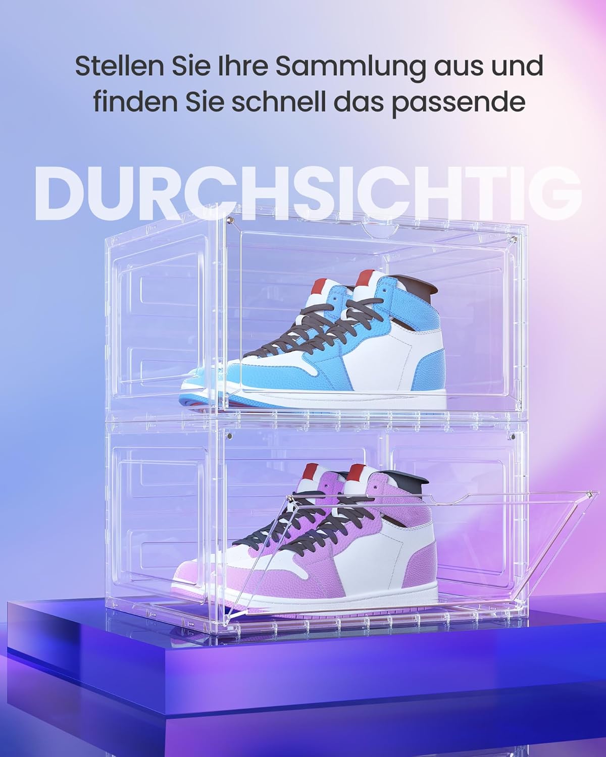 6er-Set Schuhboxen, 6