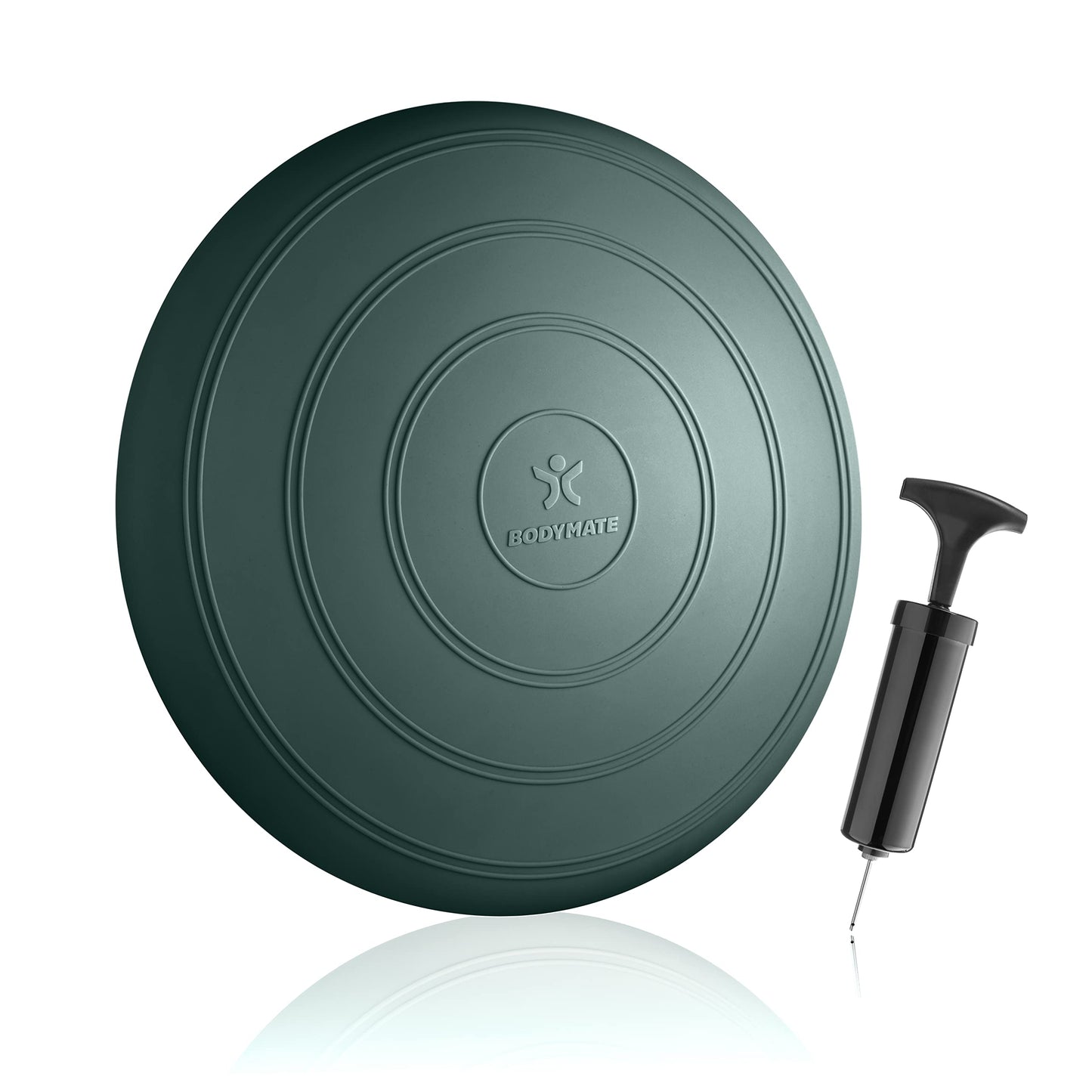 Ballsitzkissen COMFORT mit Pumpe, MIDNIGHT-GREEN