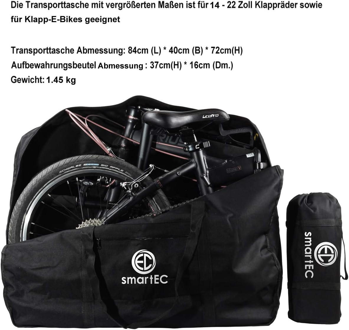 Transporttasche für Klapprad