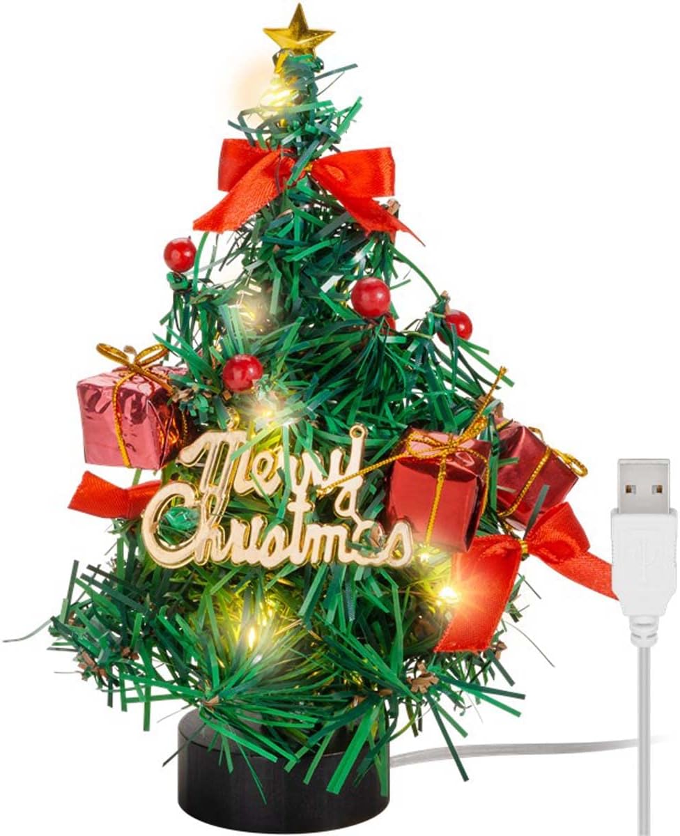 Künstlicher Weihnachtsbaum mit LED-Beleuchtung