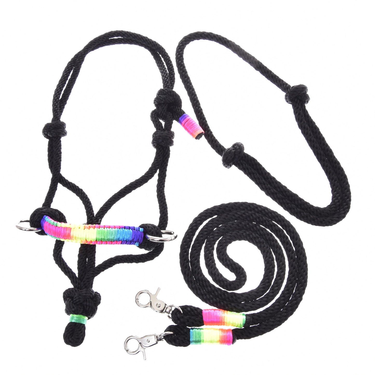 Hobby Horse Zubehör SeilSet für Steckenpferd Grösse M, Regenbogen Medium