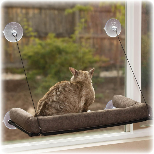 EZ Kitty Sill Deluxe Fenster-Katzenbett, 12 X 23 Inches Bolster