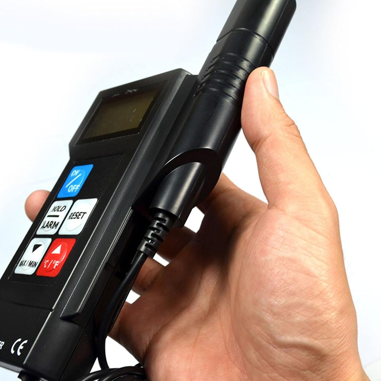 Digitales Hochpräzisions-Thermometer EM502C mit Fühler