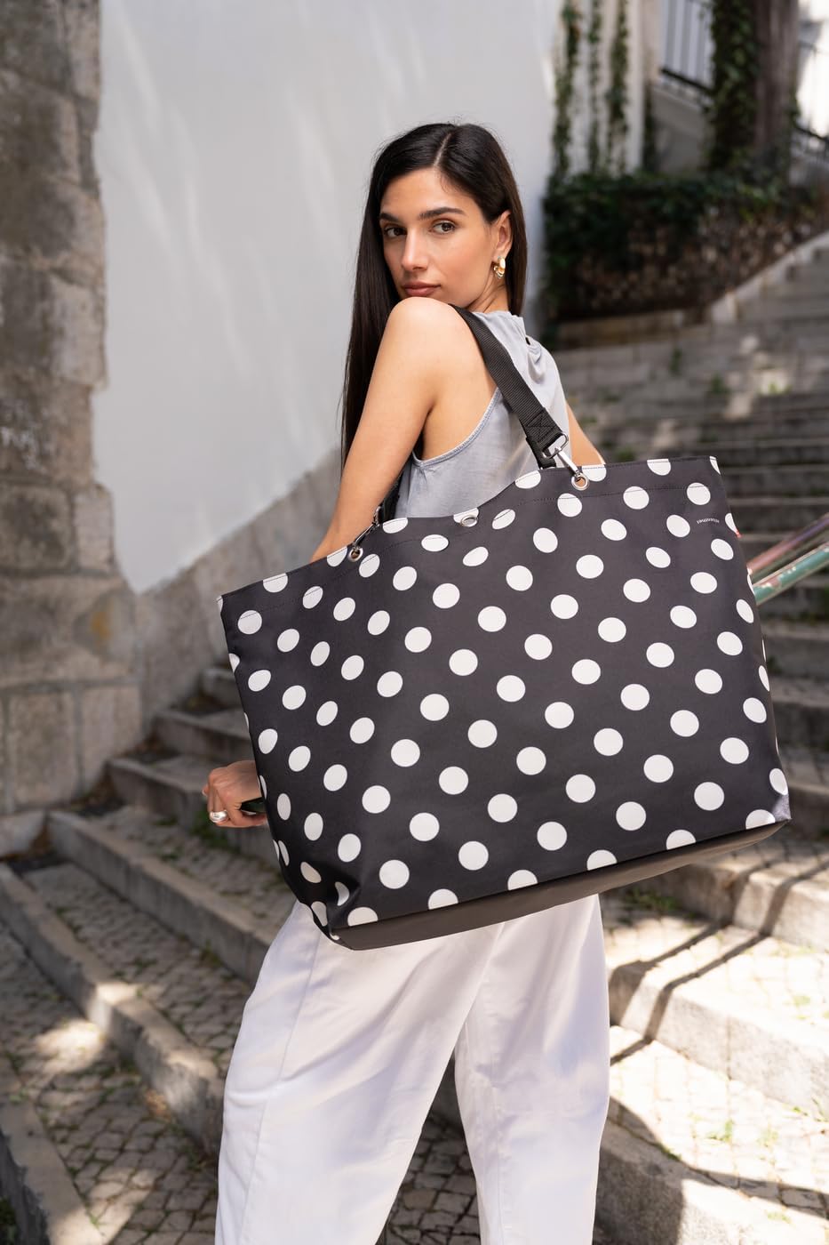 Shopper XL, Dots White